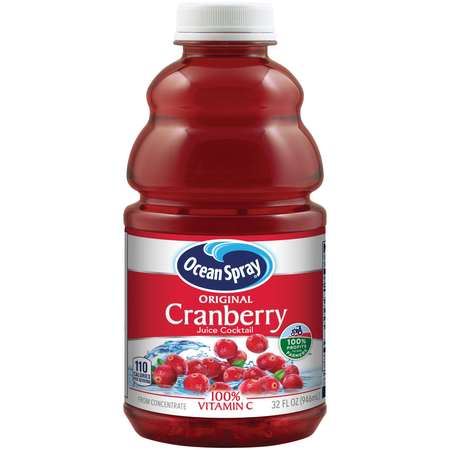 Ocean Spray Cranberry Juice Cocktail 32 oz., PK12 -  21015